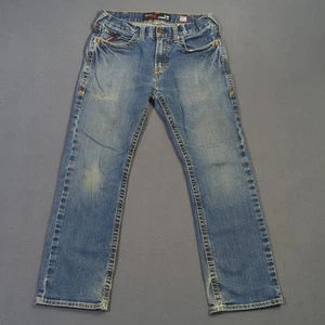 Ariat FR Jeans Uomo 32x30 Vestibilità 32x28,5 Blu M7 Slim DuraStretch Basic Dritto - Foto 1 di 17
