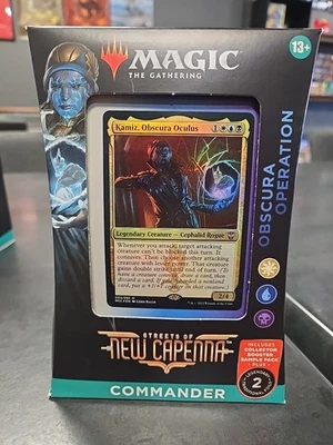 Streets of New Capenna Commander Deck - Obscura Operation MTG Brand New Sealed - Image 1 of 2