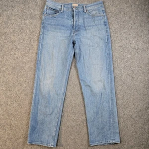 MOTHER The Tomcat Jeans Damen 32 "World At My Feet" helle Waschung Knopfleiste - Bild 1 von 19