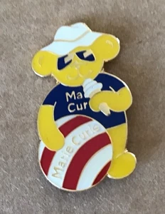 MARIE CURIE Cancer Support Pin Badge 3 - Picture 1 of 2