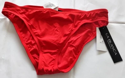 LA Blanca Red Swim Bottom Size 10 - Image 1 of 2