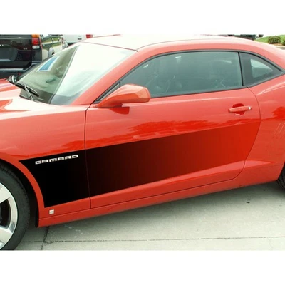 Black Sport Fade Side Graphic 2p for 2010-2013 Chevy Camaro [Vinyl] - Image 1 of 4