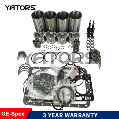 Rebuild Kit For Cummins B3.3 Engine Excavator Loader Generator Dozer etc - Image 1 of 2