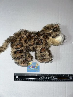 Ganz Webkinz Leopard HM031 Brown Plushie Stuffed Animal, Tag Used Code - Image 1 of 4