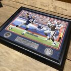 Tom Brady Rob Gronkowski England Patriots Dynamic Duo Framed Photo + Nfl 2 Coins