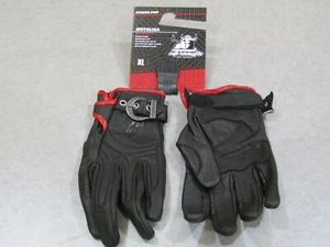 SPEED AND STRENGTH MOTOLISA LEATHER WOMENS GLOVE BLACK SIZE: XL - Picture 1 of 2