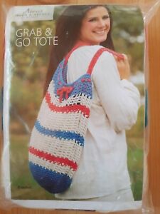 Annie's Hook & Needle Kit Club Grab & Go Tote Crochet Kit