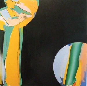 ALLEN JONES mounted vintage repro print 12 x 12" 1993 Pop Art AJ062 - Picture 1 of 2
