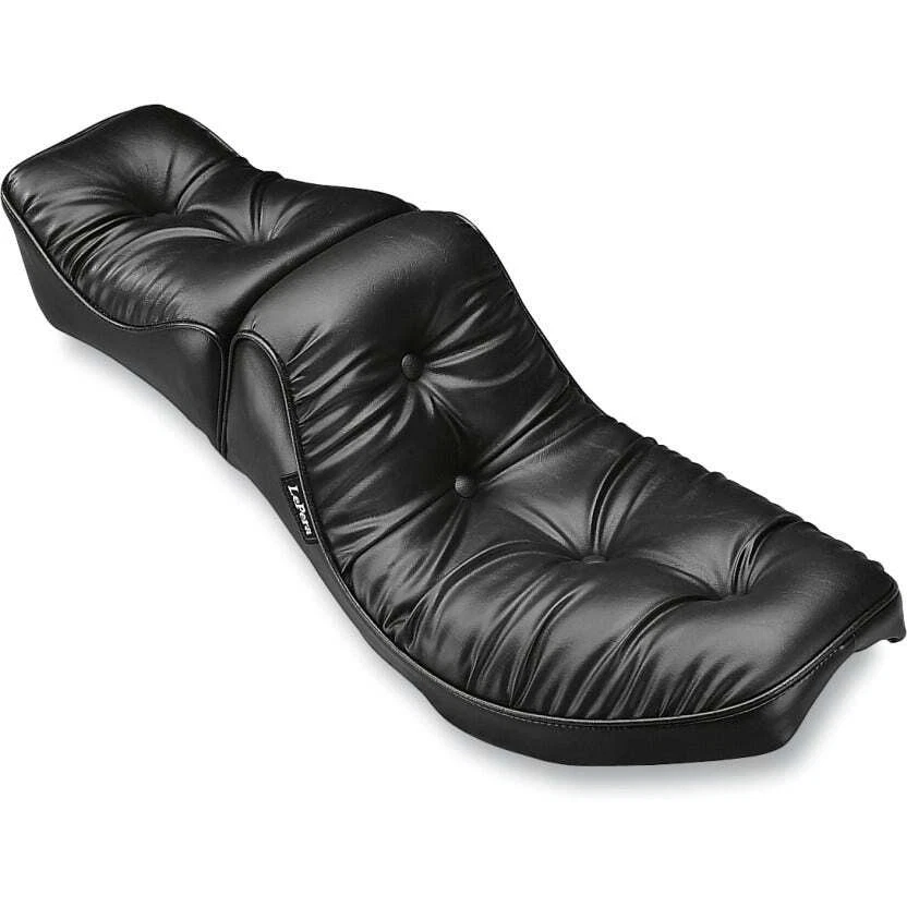 Le Pera L-132 Regal Plush Pillow 2 Up Seat Harley Big Twin FX FL FLH 64-84 - Image 1 of 1