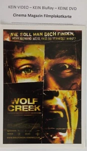 C10 Cinema Filmplakatkarte WOLF CREEK - Bild 1 von 2