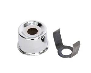 Oil Filler Breather Cap With PCV Mount Chrome AMD Fits GTX 337-1064-1C - Picture 1 of 2