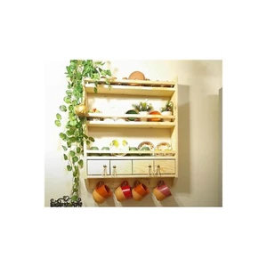 Wood Storage Shelf / spice rack wall mount - Picture 1 of 4
