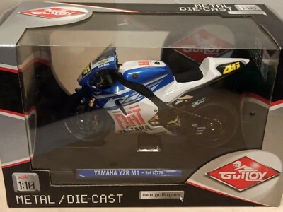 Yamaha YZRM1 46 Team Fiat Valentino Rossi - Guiloy Bike Die cast metal 1:10 - Immagine 1 di 4