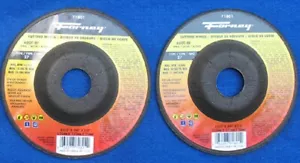 ¡Paquete de 2! Discos de corte Forney 4,5"" x 0,040"" x 7/8 pulgadas de eje - 2 discos en total - Imagen 1 de 1