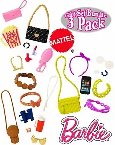 Barbie Mode Zubehör Packs SOMMERGESCHICHTEN Sightseeing FILM NACHT DWD70 DWD71 - Bild 1 von 5