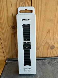 Bracelet sport Samsung d'origine en un clic pour Galaxy Watch 4/5/6/7 40 mm 44 mm - M/L - Photo 1/3