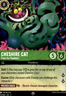 Cheshire Cat From the Shadows Disney Lorcana Rise of Floodborn 75/204 Super Rare