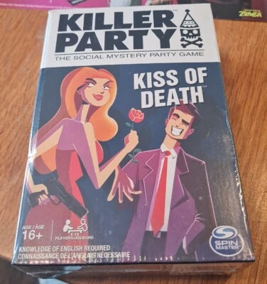Brand New Sealed Killer Party - Kiss of Death - The Social Mystery Party Game  - Image 1 of 2