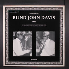 BLIND JOHN DAVIS: in memoriam DOCUMENT 12" LP 33 RPM Austria