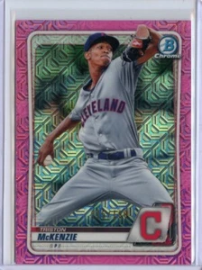 2020 Bowman Chrome Mega Box Prospects Pink Refractors #BCP189 Triston McKenzie - Picture 1 of 1