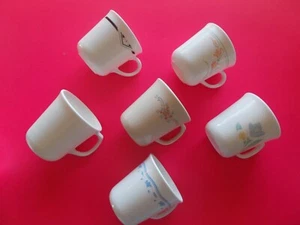 CORNING MUG/CUP -FRIENDSHIP ENGLISH BREAKFAST PEACH GARLAND MORNING ZENITH WHITE - Picture 1 of 33