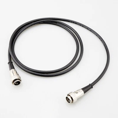 Twist Lock DIN 180° 5 Pin to 5 Pin Din Hifi Audio Interconnect Cable For NAIM - Image 1 of 4