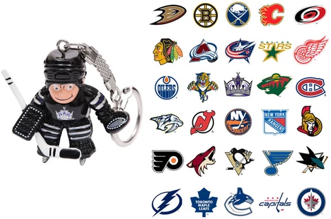 NHL Goalie Keychain - Choose Your Team Cover
