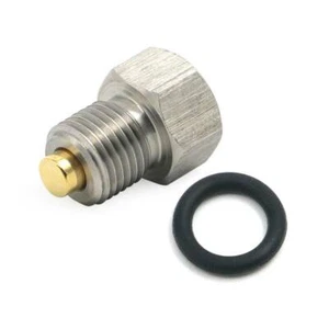 Tappo di scarico magnetico 60328-98A 60328-98B per Harley acciaio inox - Foto 1 di 5
