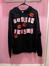 Renee Rapp Poison Poison Sweatshirt Hoodie Black Large Mean Girls Movie Musical