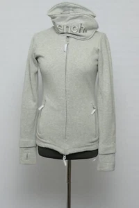 180 01/418 Bench Damen Sweat Jacke Gr. S Sweatjacke hellgrau Kragen Freizeit - Bild 1 von 5