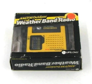 AM/FM Weather Band Radio with LED Light - Picture 1 of 3