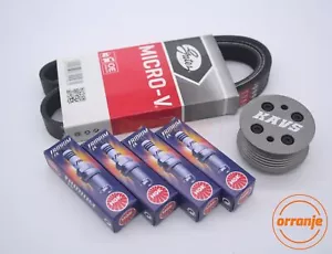 Kit de polea sobrecargador MINI Cooper S R52 R53 enchufes de cinturón - KAVS 16% LW BKR7EIX - Imagen 1 de 1