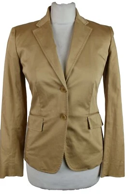 J.CREW Beige Blazer Jacket size 0 Womens Button up - Image 1 of 4