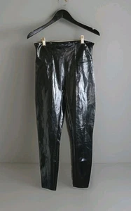 Leggings Spanx Imitación Charol Cintura Alta Negros Brillo Para Mujer’s Grandes - Imagen 1 de 7