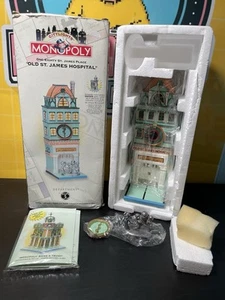 1999 Dept 56 Monopoly Series OLD ST JAMES HOSPITAL One Eighty St James Place - Foto 1 di 14
