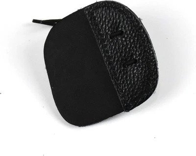 Cow Leather Right-Hand Finger Tab for Long Bow Archery Protection - Image 1 of 4