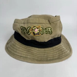 Vintage Mickey Bucket Hat Adult One Size Green Disneyland Tigger Embroidered - Picture 1 of 8