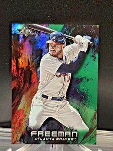 2018 Topps Fire - Freddie Freeman #151 verde/199 - Imagen 1 de 2