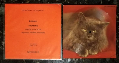 Blondie 1980 Dreaming / Union City Blue 7" Poland Tonpress Picture Disc EX++/NM - Image 1 of 4