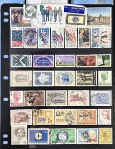 ITALIAN  Daily Stamp Mix from ITALY - 37 Stamps Italia - Sold as Seen - VF/NH - Picture 1 of 2