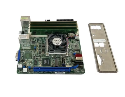 Asrock Rack D1521D4I2 Xeon D-1521 4C/8T Mainboard PCIe x16 m2 IPMI ITX + 32GB - Bild 1 von 3