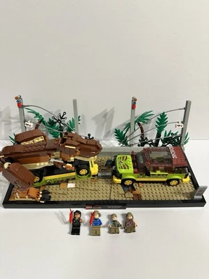 LEGO Jurassic World: T. rex Breakout (76956)  Complete Set With Minifigures - Image 1 of 4