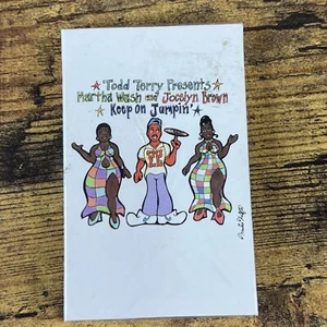 Todd Terry Pesents Keep on Jumpin' Cassette Single New Cardboard Sleeve - Foto 1 di 5
