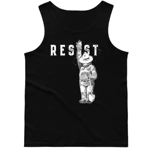 🔥 Resist Smokey Bear Says Resist Herren Unisex Tank Top Geschenk T-Shirt S-2XL - Bild 1 von 2
