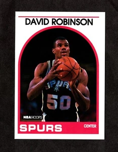 1989-90 NBA HOOPS RC #310 DAVID ROBINSON HOF -SAN ANTONIO SPURS- ROOKIE CARD -*2 - Picture 1 of 2