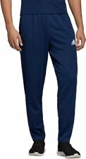 adidas T19 Tracksuit Pants Mens Navy Blue Sweat-wicking Climalite Pockets