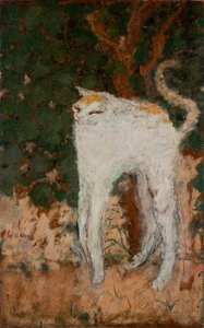 Pierre Bonnard - The White Cat (1894) - 17" x 22" Fine Art Print - Picture 1 of 1