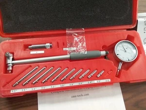 2-6" x 0.0005"  Dial Bore Gage Set, Engine Cylinder Measuring  #714-755-NEW - Picture 1 of 6