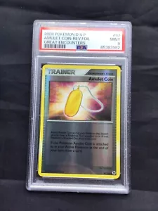 Pokemon Cards: Great Encounters Reverse Holo: Amulet Coin 97/106 PSA 9 - Picture 1 of 6