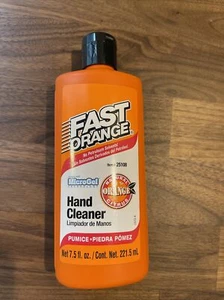 Fast Orange Hand Cleaner Permatex Biodegradable Lotion With Fine Pumice 7.5 OZ - Picture 1 of 2